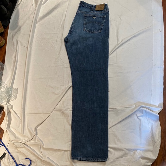 ARMANI JEANS Mens Blue Jeans Sz 36 - Picture 3 of 10